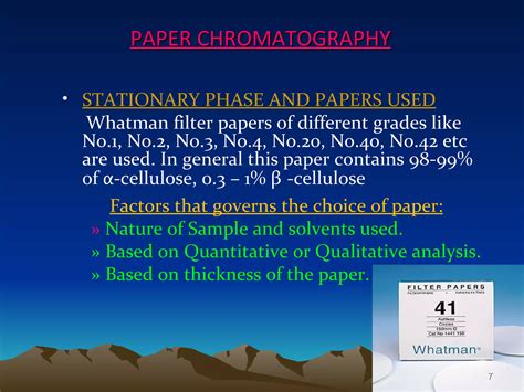 Paper Chromatography Ppt New Ppt Free Download