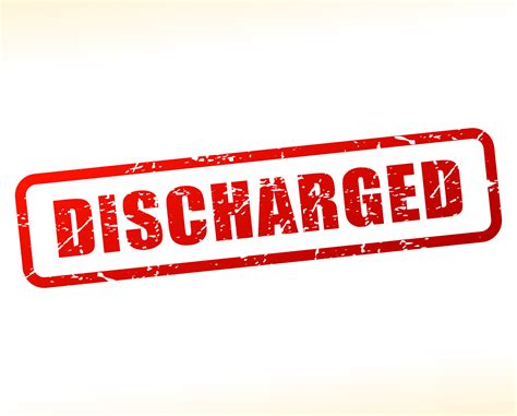 Discharged là gì? Cách sử dụng và ví dụ câu tiếng Anh chi tiết