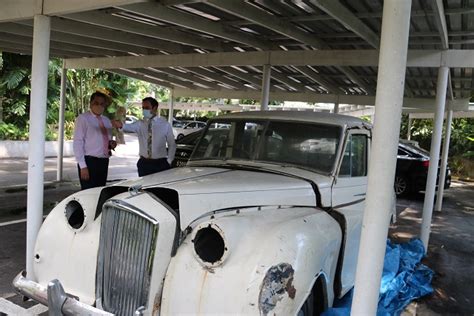 Return Of A Princess Seychelles First Car To Be Restored To Former