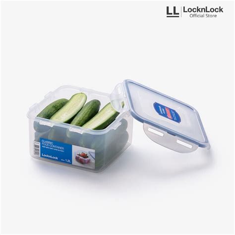 Jual Locknlock Classic Kotak Makan Square Short L Hpl D Shopee