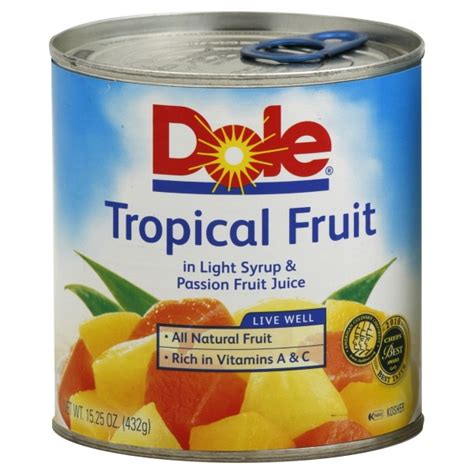 Dole Fruit Salad Tropical