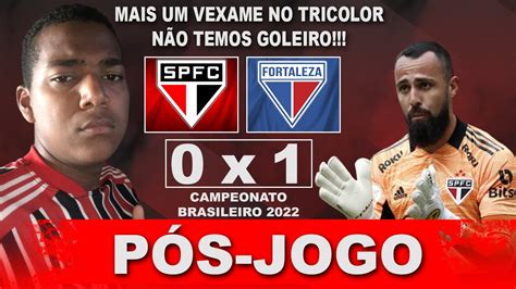 SÃO PAULO 0X1 FORTALEZA CAMPEONATO BRASILEIRO PÓS JOGO ANÁLISE E