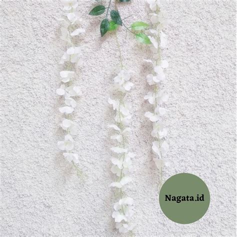 Jual Nagata Beautiful Wisteria Artificial Flower Bunga Wisteria Gantung