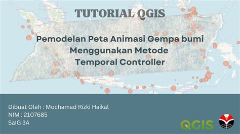 TUTORIAL QGIS Cara Simpel Membuat Peta Animasi Gempa Bumi Tanpa