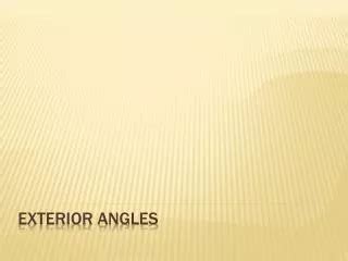 exterior angles powerpoint    id