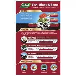 Westland Fish Blood And Bone Plant Food Garden Health