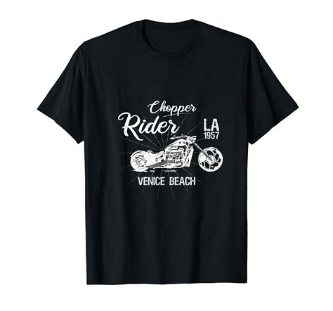 Custom Motorcycle American Choppers Venice Beach T Shirt