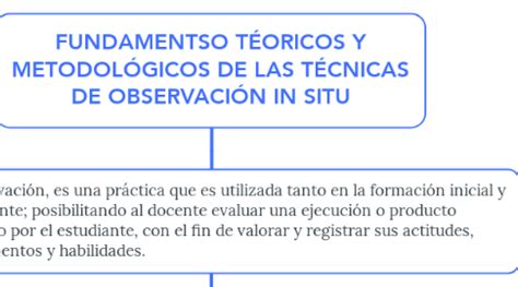 FUNDAMENTSO TÉORICOS Y METODOLÓGICOS DE LAS TÉCNI MindMeister Mapa