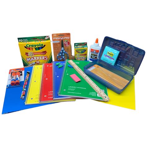 School Supplies For Elementary School