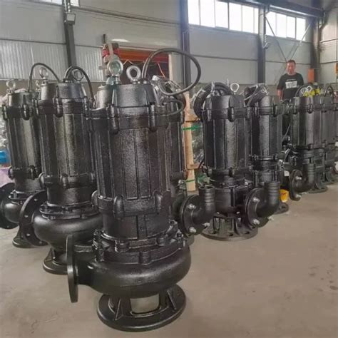 M H Flow M Head Kw Vertical Centrifugal Submersible Sewage