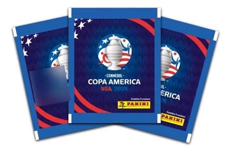 Figuritas Copa America Usa 2024 X 10 Sobres Panini Rey MercadoLibre