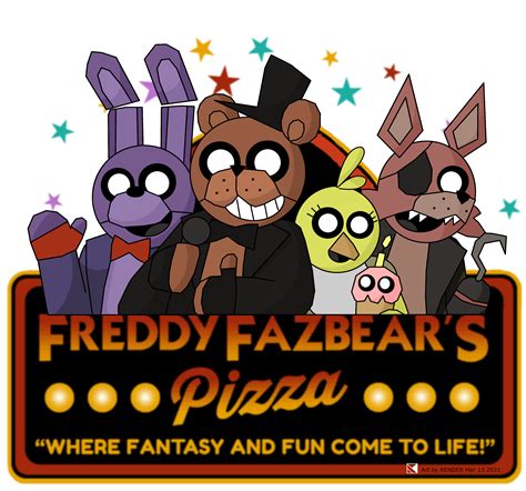 [fnaf Fanart] Freddy Fazbear Pizza Classics By Render 01 On Deviantart