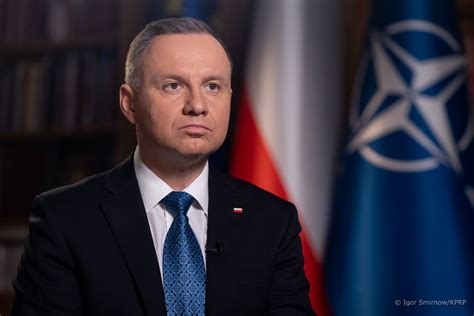 Andrzej Duda w CNN Popieramy Ukrainę bo wierzymy że może powstrzymać