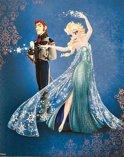 Disney Fairytale Designer Collection Frozen Elsa And Hans Frozen