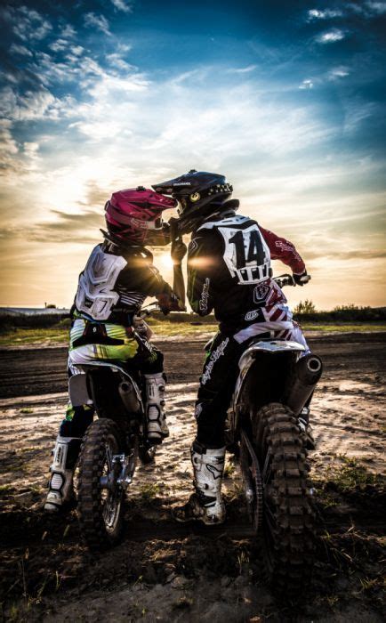 Motocross Couple Motocross Couple Motocross Love Motocross