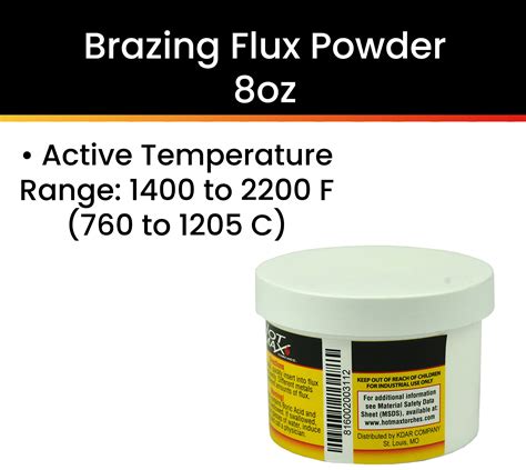 Hot Max Brazing Flux Powder Ounce On Galleon Philippines