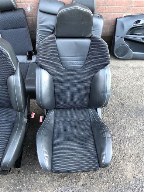 Vauxhall Astra H Vxr Recaro Half Leather Seats Front And Rear 2004 2010