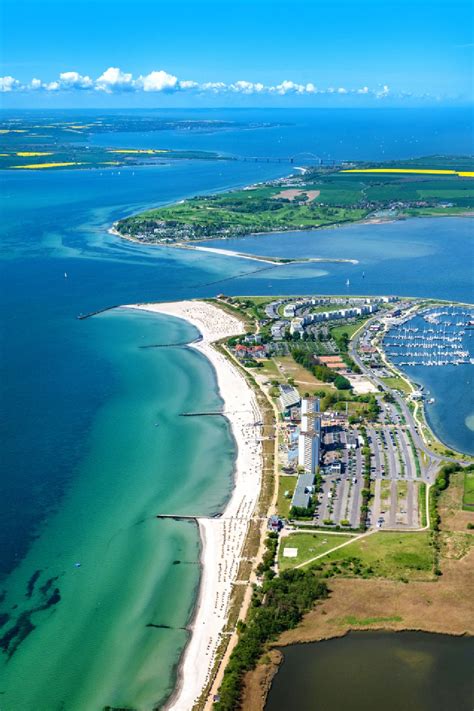 Fehmarn Von Oben Meeres K Ste Der Ostsee In Burg Auf Fehmarn Im