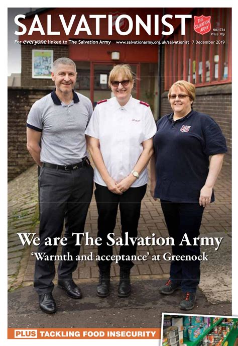 Salvationist 7 December 2019 By The Salvation Army Uk And Ireland Issuu