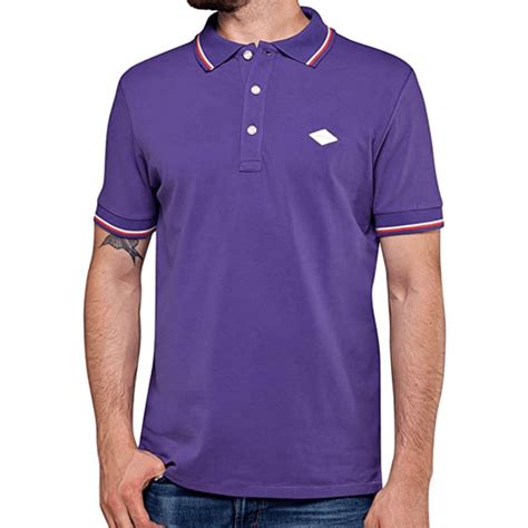 Replay Cotton Purple Polo Shirt Clothing From N Menswear Uk