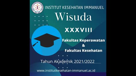 Live Sidang Terbuka Senat Akademik Institut Kesehatan Immanuel