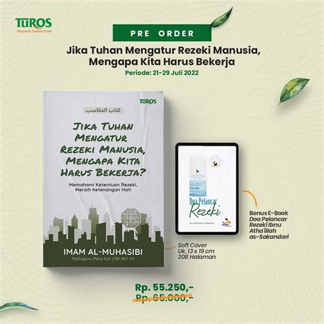 Jual Buku Al Makasib JIKA TUHAN MENGATUR REZEKI MANUSIA MENGAPA KITA