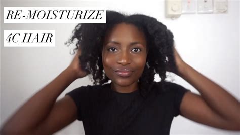 How To Re Moisturize Dry 4c Hair Youtube