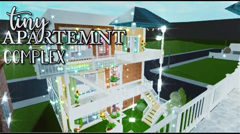 Roblox Bloxburg Tiny Apartment Complex Youtube