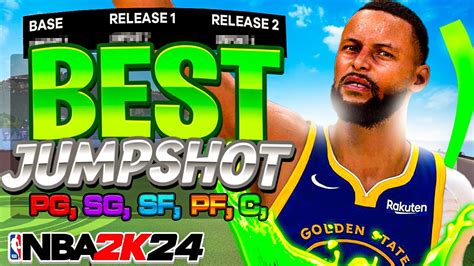 BEST JUMPSHOTS For EVERY BUILD 3 PT RATING In NBA 2K24 BEST SHOOTING