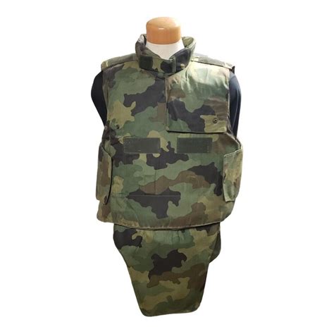 Serbian Armed Forces M A Woodland Oakleaf M Pattern Armor Vest