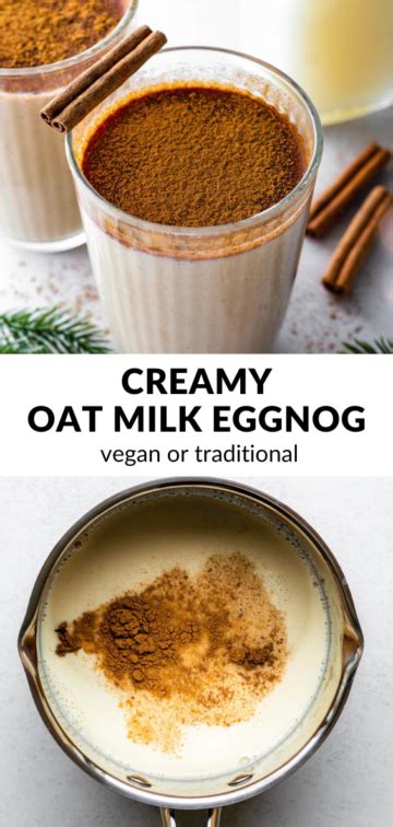 Oat Milk Eggnog Vegan Or Traditional Sunglow Kitchen