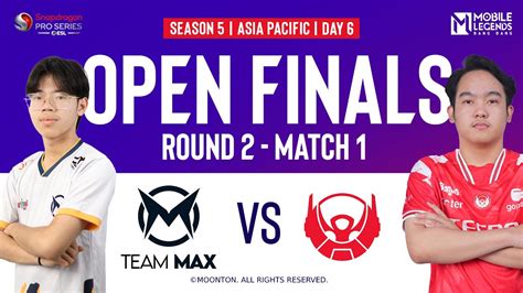 Team Max Vs Bigetron Beta Sps Mobile Open Finals Mlbb S Day