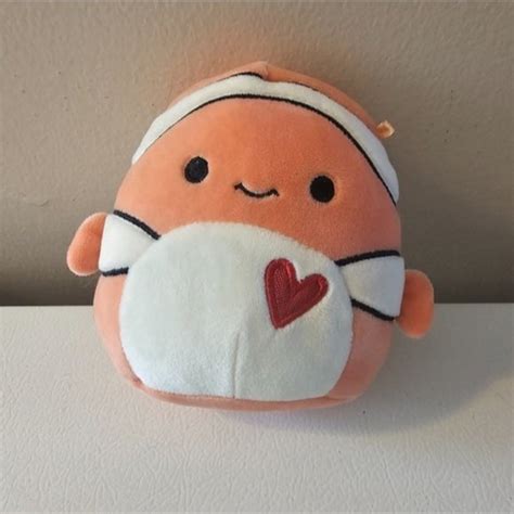 Squishmallows Toys Squishmallow Ricky The Clown Fish Plush Toy