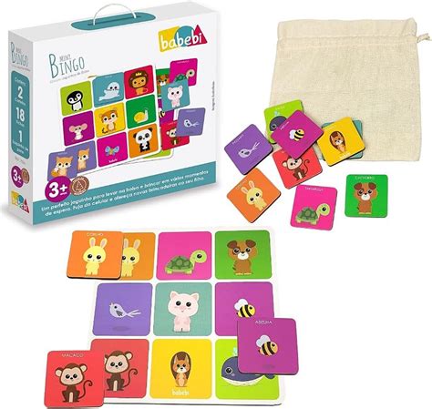 JOGUINHOS DE BOLSA MINI BINGO CELL Brinquedos Educativos