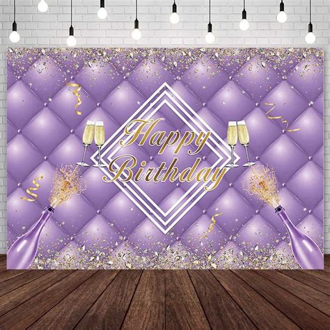 Aibiin X Ft Glitter Diamond Headboard Birthday Backdrop Champagne