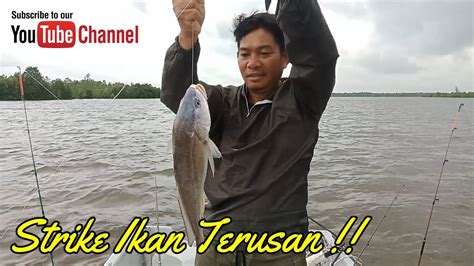 Strike Ikan Terusan Kuching Use Earphone Youtube