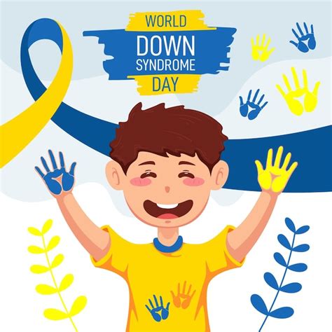 Premium Vector World Down Syndrome Day