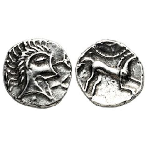 Iceni Boudica Silver Unit Coin Reproduction Replica