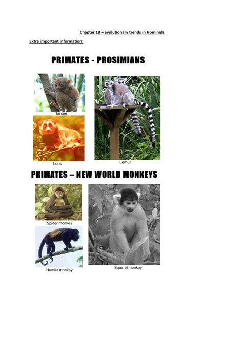 Chapter 18 - Evolutionary mechanisms - Chapter 18 – evolutionary trends