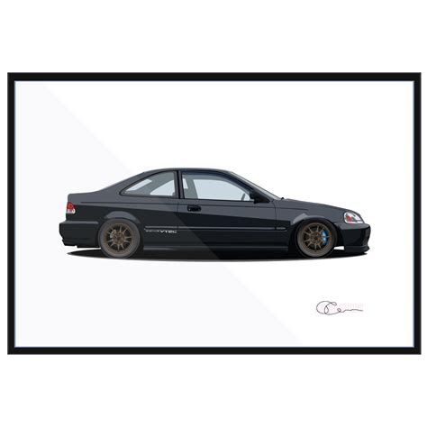 99 Honda Civic Si FBP – J7Artwork