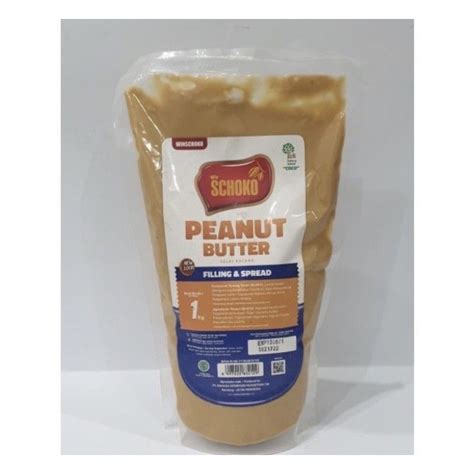 Jual SCHOKO PEANUT BUTTER FILLING SPREAD 1 KG Shopee Indonesia