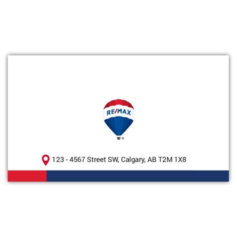 Re Max Pt Business Card Design Opt Studio Signs