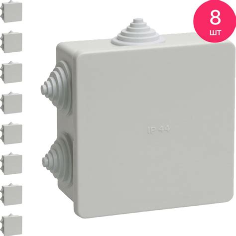 Распределительная коробка IEK / ИЭК КМ41235 для открытой проводки 6 ...