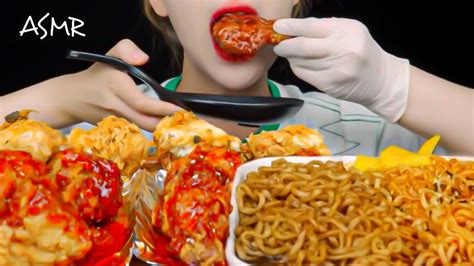 Real Mukbang Spicy Food Challenge Asmr Eating Jina Youtube