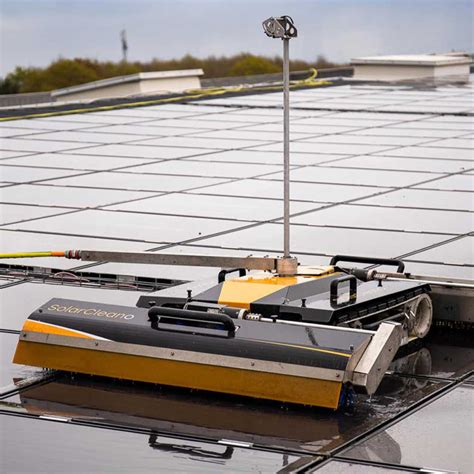 Solarcleano Model F1 Solar Cleaning Robot Xline Systems