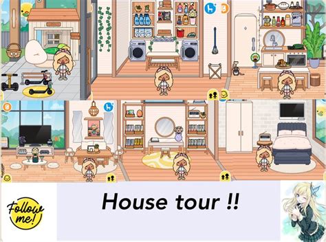 The House Tour Is Shown In An Interactive Game