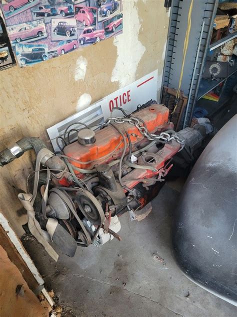 235 Chevy Inline 6 Cylinder Engine And Transmission For Sale In Spring Valley Ca Offerup