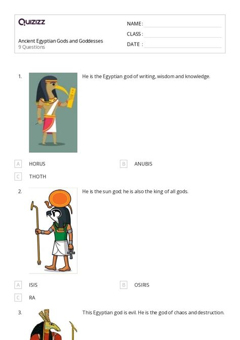 Ancient Egypt Worksheets For Th Grade On Quizizz Free Printable