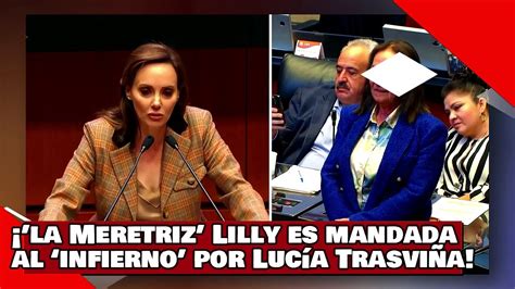 VEAN la Meretriz Lilly Téllez es mandada al infierno por Lucía