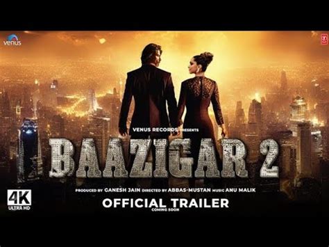 Baazigar Offcial Trailer Shahrukh Khan Deepika Padukone